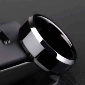 New Fashion Charm Jewelry Ring for Men Women Stainless Steel Black Rings Quality Matte Male Jewelry